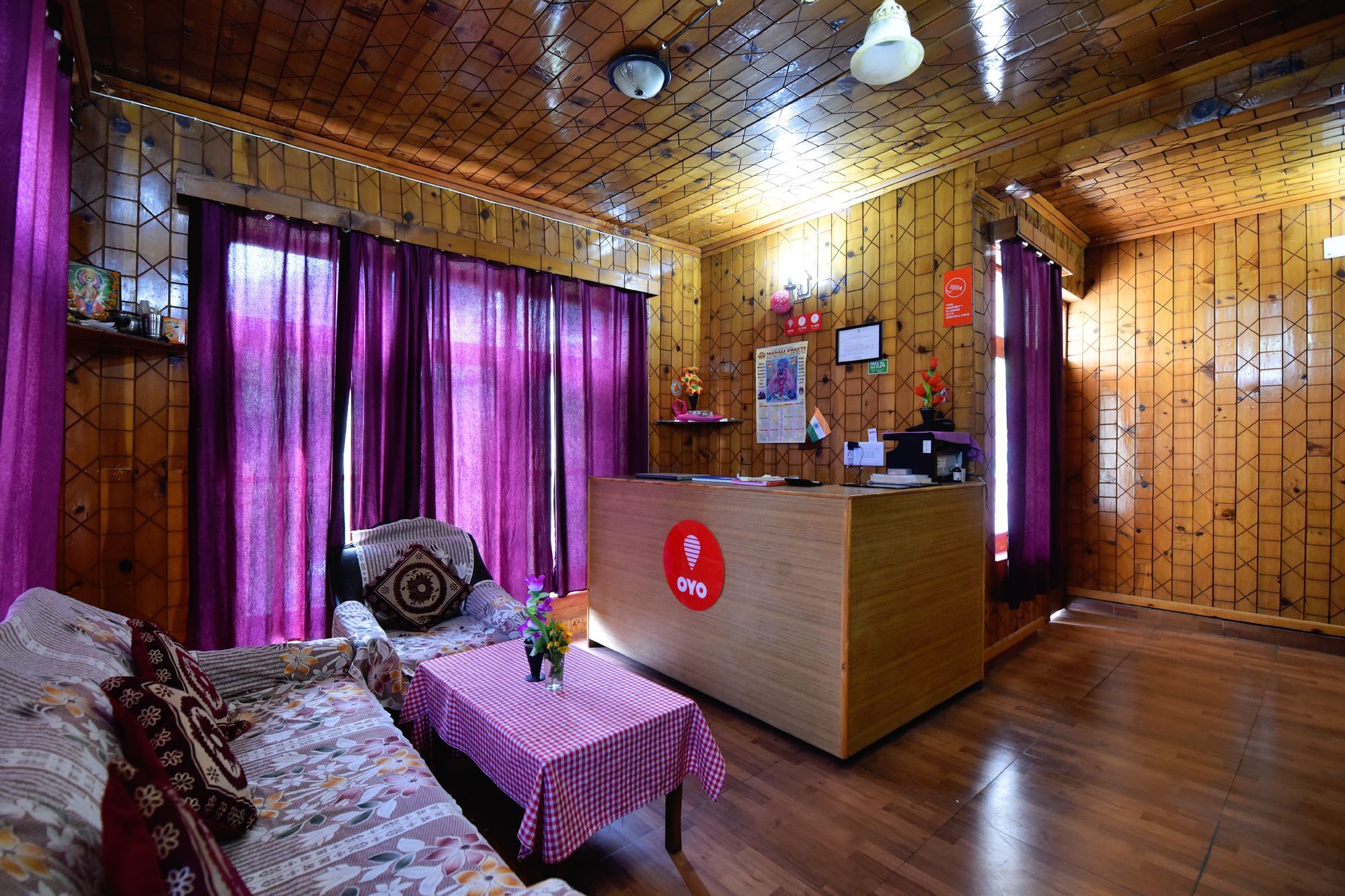 Oyo 13232 Red Rose Cottage Manāli Extérieur photo